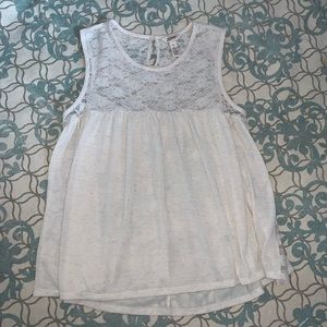 Off white Arizona flowy top